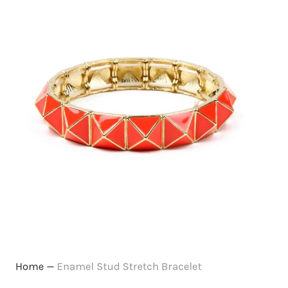 Amrita Singh Enamel Stretch Bracelet